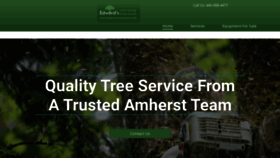 What Edwardslandclearingandtreeservice.com website looked like in 2019 (4 years ago)