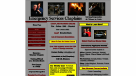 What Emergencychaplains.org website looked like in 2019 (4 years ago)