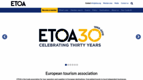 What Etoa.org website looked like in 2019 (4 years ago)