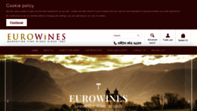 What Eurowines.co.uk website looked like in 2019 (4 years ago)