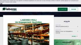 What Extranet.laborex-mali.com website looked like in 2019 (4 years ago)