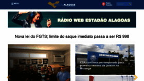 What Estadaoalagoas.com.br website looked like in 2019 (4 years ago)