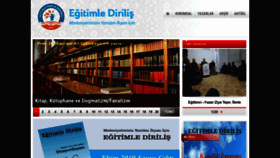 What Egitimledirilis.com website looked like in 2019 (4 years ago)