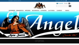 What El-angel.com website looked like in 2019 (4 years ago)