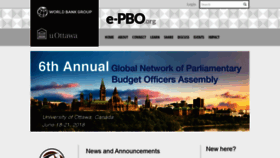 What E-pbo.org website looked like in 2019 (4 years ago)