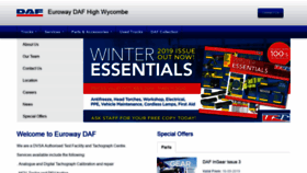 What Eurowaydaf.com website looked like in 2019 (5 years ago)