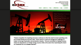 What Extex.net website looked like in 2019 (4 years ago)