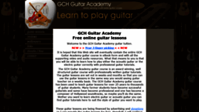 What Ebooks4guitar.com website looked like in 2019 (4 years ago)