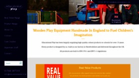 What Educationalplay.co.uk website looked like in 2019 (4 years ago)