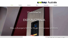 What Ekeyaustralia.net website looked like in 2019 (4 years ago)