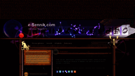 What E-sennik.com website looked like in 2019 (4 years ago)