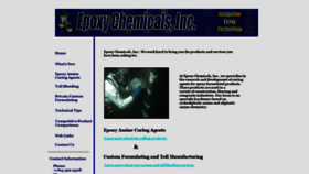 What Epoxychemicals.com website looked like in 2019 (4 years ago)
