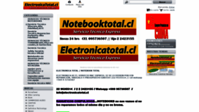 What Electronicatotal.cl website looked like in 2019 (4 years ago)