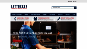 What Eattucker.com website looked like in 2019 (4 years ago)