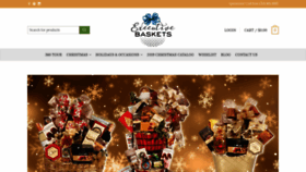 What Executive-baskets.com website looked like in 2019 (4 years ago)