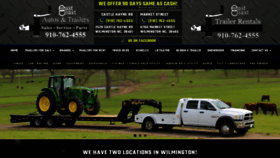What Eastcoastautosandtrailers.com website looked like in 2019 (4 years ago)