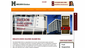 What Endo-international.com website looked like in 2019 (4 years ago)