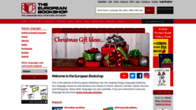 What Europeanbookshop.com website looked like in 2019 (4 years ago)