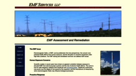 What Emfservices.com website looked like in 2019 (4 years ago)