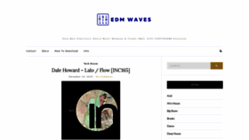 What Edmwaves.org website looked like in 2019 (4 years ago)