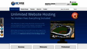 What Ez-web-hosting.com website looked like in 2019 (4 years ago)