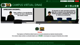 What Educacion.policia.edu.co website looked like in 2019 (4 years ago)