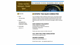 What Evelyngordonestatesales.com website looked like in 2019 (4 years ago)