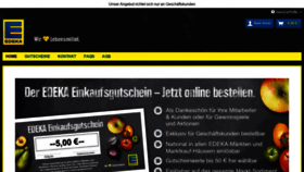 What Edeka-b2b-gutscheine.de website looked like in 2019 (4 years ago)
