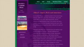 What Ellenfcasperphd.com website looked like in 2019 (4 years ago)