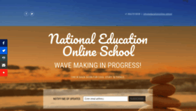 What Educationonline.school website looked like in 2019 (4 years ago)