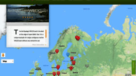 What European-wilderness.network website looked like in 2019 (4 years ago)
