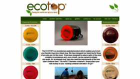 What Ecotopusa.com website looked like in 2019 (4 years ago)