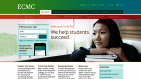 What Ecmc.org website looked like in 2019 (4 years ago)