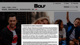 What Ebolf.fr website looked like in 2019 (4 years ago)