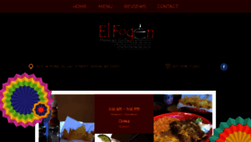 What Elfogonmexicangrill.com website looked like in 2019 (4 years ago)