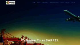 What Ezbarrel.com website looked like in 2019 (4 years ago)