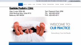 What Eastsidepodiatryclinic.com website looked like in 2019 (4 years ago)