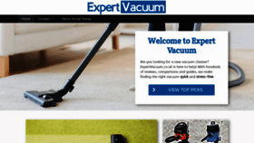 What Expertvacuum.co.uk website looked like in 2019 (4 years ago)