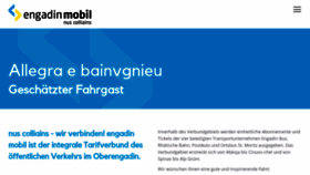 What Engadinmobil.ch website looked like in 2019 (6 years ago)