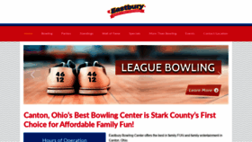 What Eastburybowling.com website looked like in 2019 (4 years ago)