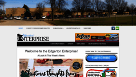 What Edgertonenterprise.com website looked like in 2019 (4 years ago)