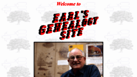 What Earljones.net website looked like in 2019 (4 years ago)
