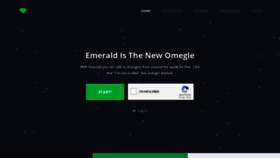 What Emeraldchat.com website looked like in 2019 (4 years ago)