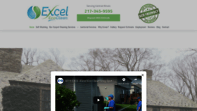 What Excelecoclean.com website looked like in 2019 (4 years ago)