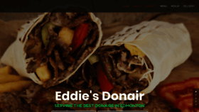 What Eddiesdonair.com website looked like in 2019 (4 years ago)