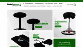 What Ergomus.dk website looked like in 2019 (4 years ago)