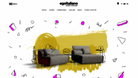 What Egoitaliano.com website looked like in 2019 (4 years ago)
