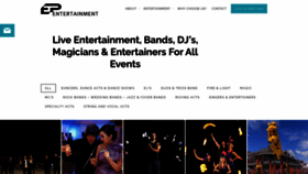 What Epentertainment.com.au website looked like in 2019 (4 years ago)