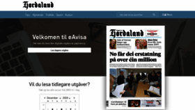 What Eavis.avisa-hordaland.no website looked like in 2019 (4 years ago)