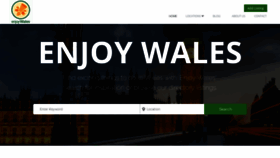 What Enjoywales.com website looked like in 2019 (4 years ago)